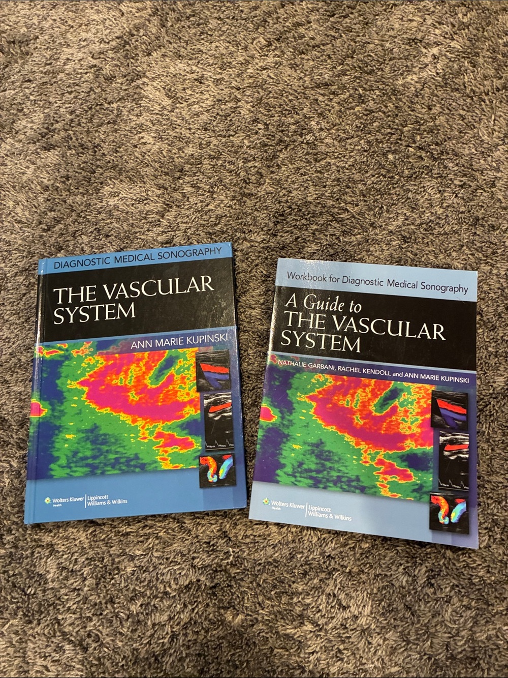 The Vascular System - Diagnostic Medical Sonography Text & Workbook (Blue Cover)